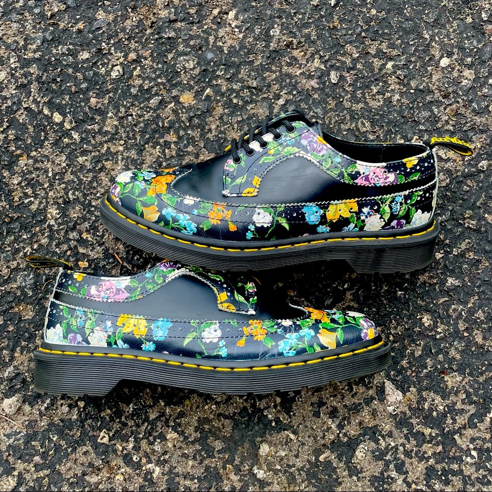 Dr. Martens floral shoes